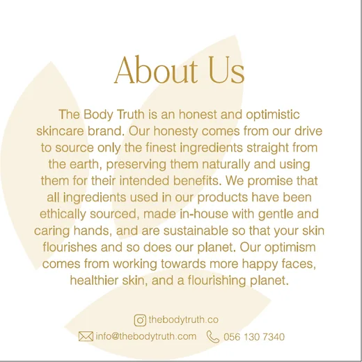 About us · white, back